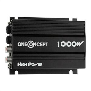 OneConcept 4-csatornás oneConcept X4-A4 erősítő, 600 W, fekete kép