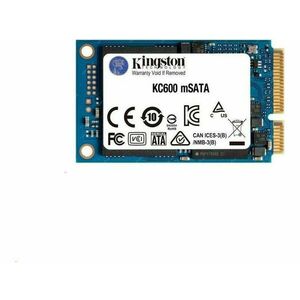 SSD Kingston KC600 1024GB, SATA III, mSATA kép