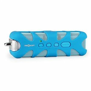 OneConcept Blue Know, bluetooth hangfal, AUX, akkumulátor, kék kép