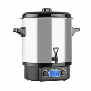 Klarstein Biggie Digital, befőzőautomata, 27 l, 2000 W, rozsdamentes acél kép