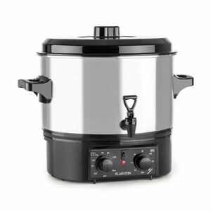 Klarstein Biggie Small, befőzőautomata, 16 l, 2000 W, rozsdamentes acél kép