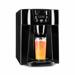 Klarstein Ice Volcano 2G, jégkocka készítő, 12 kg/24 h, jékockagyártó, LED, fekete kép