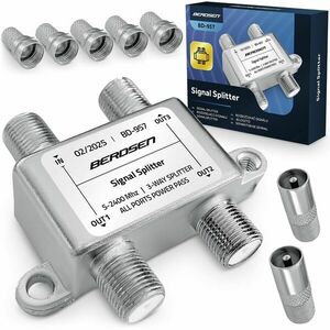 Passzív antennaosztó 3 bemenettel 5-2400 MHz Berdsen BD-957 a min... kép