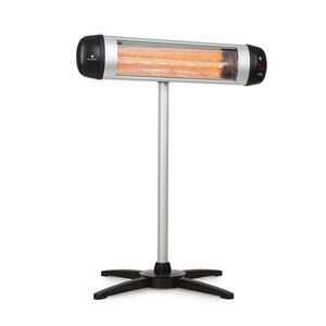 Blumfeldt Rising Sun, infravörös hősugárzó, 2500 W, állítható magasságú, alumínium kép