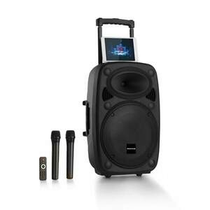 Auna Pro Streetstar 12 mobil PA berendezés, 12", subwoofer, trolley BT USB/SD/MP3, AUX kép