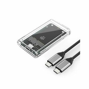 Orico TC10-MS-GR mSATA USB Type-C Külső SSD ház - Átlátszó kép