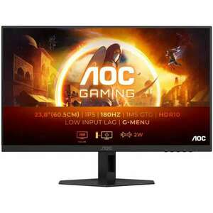 Aoc gaming IPS Monitor 23.8" 24G4XE, 180hz, 1920x1080, 16: 9, ... kép