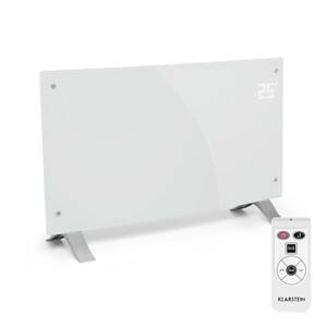 Klarstein Bornholm Curved, konvektor, 2000 W, termosztát, időzítő, fehér kép