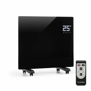 Klarstein Bornholm Single, konvektor, 1000 W, termosztát, időzítő, fekete kép