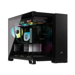Corsair ház icue link 2500x rgb, 2x rx120 rgb ventilátor, tápegys... kép