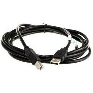 Roline USB A-B 2.0 1, 8m Fekete 11.02.8818 kép