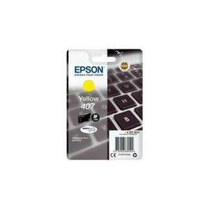 Epson T07U4 Tintapatron Yellow 20, 3ml No.407, C13T07U440 kép