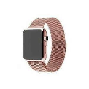 Mybandz Milánói Óraszíj Apple Watch 38/40mm-hez - Rózsaszín Arany kép