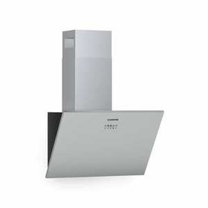 Klarstein Silver Lining 60, páraelszívó, 60 cm, 600 m³/ó, A energiahatékonysági osztály, nemesacél kép