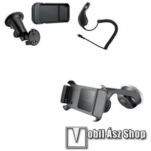 SAMSUNG kezdőcsomag (tapadókorongos tartó konzollal + szivartöltő) - GYÁRI - SAMSUNG GT-I9000 Galaxy S kép