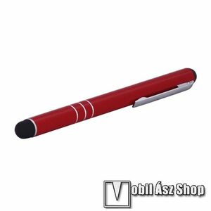 Érintőképernyő ceruza - kapacitív kijelzőhöz - PIROS kép