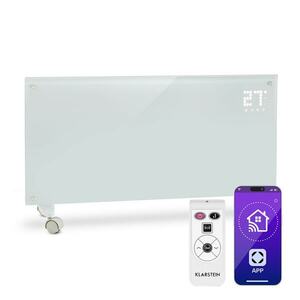 Klarstein Bornholm Smart, konvektor, 2000 W, WiFi, LED kijelző, időzítő, IP24, fehér kép
