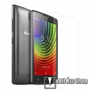 Előlap védő karcálló edzett üveg - 0, 3 mm vékony, 9H, Arc Edge, A képernyő sík részét védi - Lenovo A2010 kép