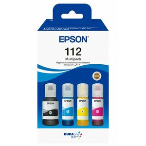 Epson C13T06C64A 4 db Fekete, Cián, Magenta, Sárga Eredeti tintapatron kép