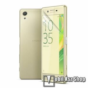 Képernyővédő fólia - Clear - 1db, törlőkendővel - SONY XPERIA X kép