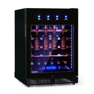 Klarstein First Class 36, borhűtő, 4 adagoló, 36 palack, 5 - 22°C, fekete kép