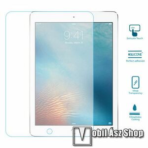 Előlap védő karcálló edzett üveg - 0, 3 mm vékony, 9H, A képernyő sík részét védi - APPLE IPAD PRO 9.7 kép
