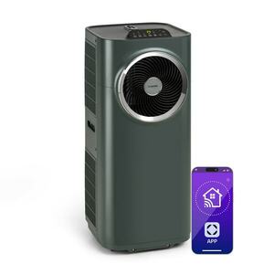 Klarstein Kraftwerk Smart 12K, mobil klíma, 12 000 BTU, irányítás alkalmazás által, antracit kép