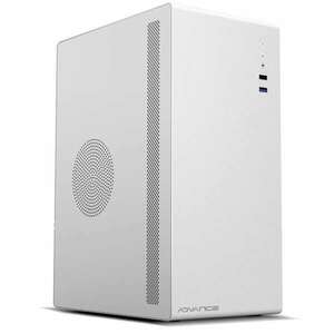 Advance Számítógépház - OPTIMA White (MicroATX, USB2.0+USB3.0, fehér) kép