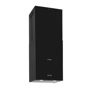 Klarstein Structura, páraelszívó, elszívás/keringetés, 624 m³/ó, A energiahatékonysági osztály, LED, fekete kép