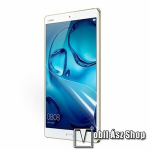 Képernyővédő fólia - Clear - 1db, törlőkendővel - HUAWEI MediaPad M3 8.4 kép