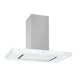 Klarstein Valeria, sziget páraelszívó, 90 cm, 650 m³/ó elszívó teljesítmény, érintőképernyős, LED kép