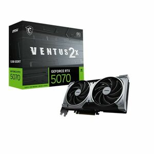 Msi videokártya pci-ex16x nvidia rtx 5070 ventus 2x 12gb ddr7 oc... kép