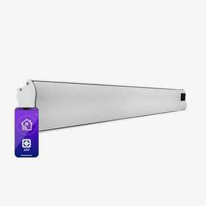 Blumfeldt Cosmic Beam Smart 30, infravörös hősugárzó, 3000 W, vezérlés applikáción keresztül, fehér kép