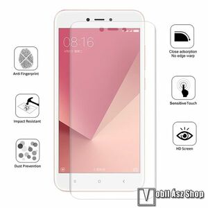 HAT PRINCE képernyővédő fólia - Ultra Clear, 0.1mm, 2.5D, TELJES KÉPERNYŐT VÉDI! - Xiaomi Redmi 5A - GYÁRI kép