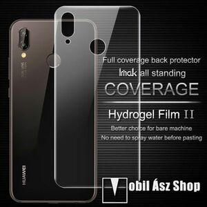 IMAK HD Hydrogel Protector hátlapvédő fólia - 1 db, 0, 15 mm, A TELJES HÁTLAPOT VÉDI! - HUAWEI P20 lite (2018) / HUAWEI Nova 3e - GYÁRI kép