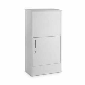 Blumfeldt London White, csomag postaláda, acél, földbe való horgonyozás, kerek zár kép