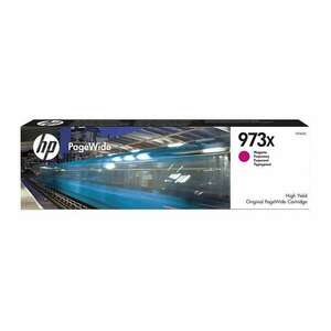 HP 973X nagy kapacitású PageWide patron magenta (F6T82AE) kép