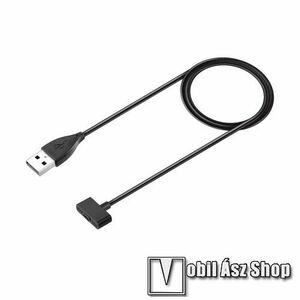 Okosóra USB töltő - FEKETE - Fitbit Ionic kép