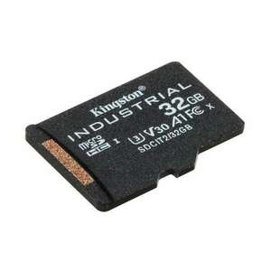 Kingston memóriakártya microsdhc 32gb industrial c10 a1 pslc adap... kép
