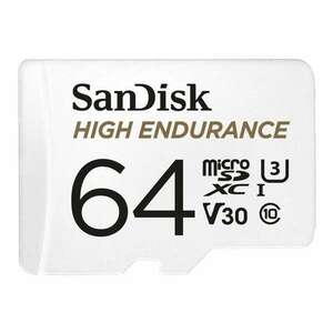 Sandisk 64GB SD micro (SDXC Class 10 UHS-I U3) High Endurance mem... kép