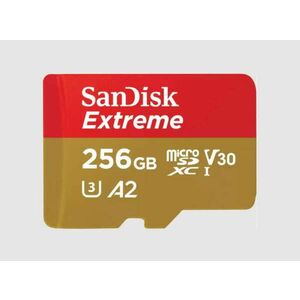 SanDisk Extreme microSDXC UHS-I U3 A2 - 256 GB kép