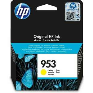 Hp 953/F6U14AE tintapatron yellow ORIGINAL kép
