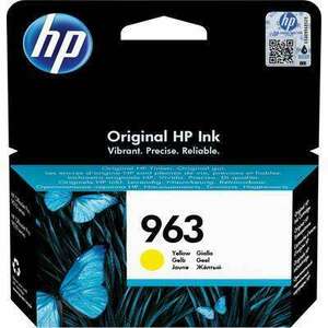 HP 963 Tintapatron Eredeti Sárga 3JA25AE Nyomtatópatron kép