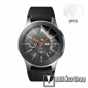 ENKAY okosóra képernyővédő fólia - CLEAR - 2DB - SAMSUNG Galaxy Watch 46mm / SAMSUNG Gear S3 Classic / SAMSUNG Gear S3 Frontier - GYÁRI kép