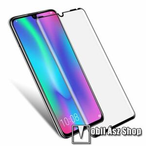 IMAK 3D Curved előlap védő karcálló edzett üveg - FEKETE - 9H - HUAWEI P30 Pro - A TELJES KIJELZŐT VÉDI! - GYÁRI kép