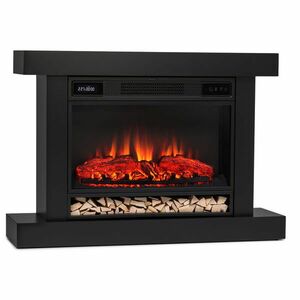 Klarstein Vulsini Hideaway, elektromos kandalló, 1900 W, LED technológia, távirányító, fehér kép