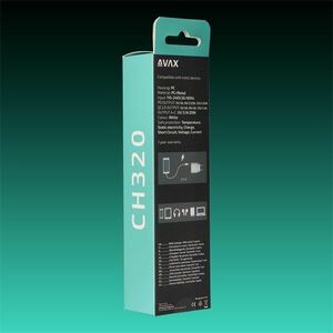 Avax hálózati töltő usb-a usb-c 20w, fehér AVAX_CH320 kép