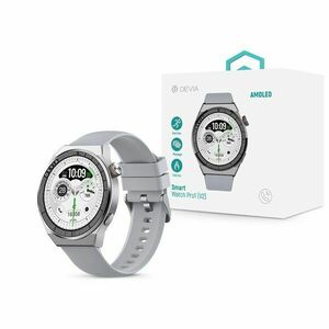 Devia pro1 (v2) okosóra amoled kijelzővel - ezüst ST111455 kép