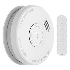 SHD by oneConcept DOF19, Füstérzékelő, műanyag, figyelmeztető jelzés: 85 dB, 9V elemmel kép