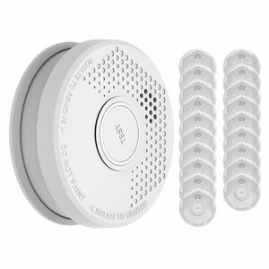 SHD by oneConcept DOF29, Füstérzékelő, műanyag, figyelmeztető jelzés: 85 dB, 9V elemmel kép